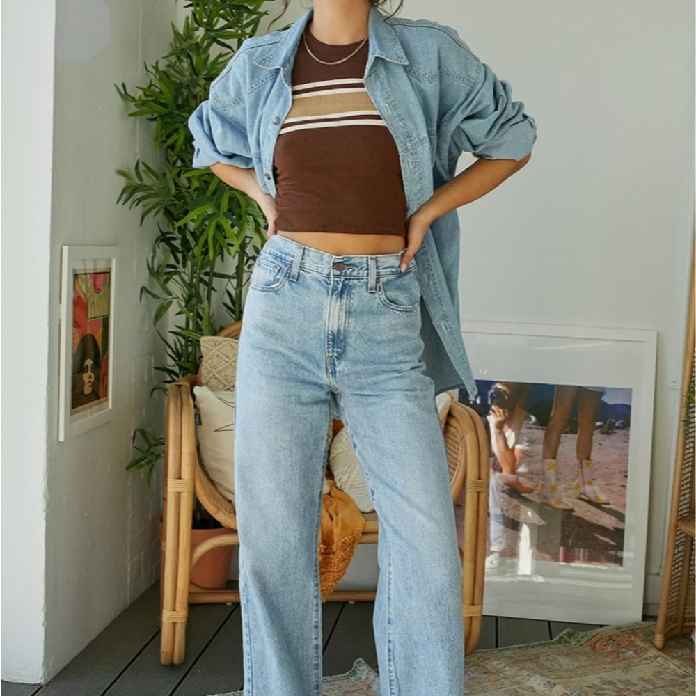 Levi's Light Blue High Rise Jeans